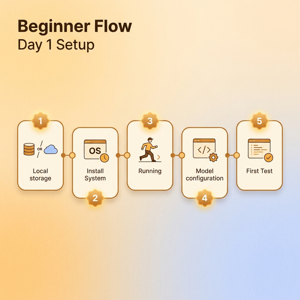 Hermes Agent Day 1 小白安装流程图